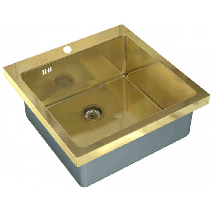 Zorg SZR-H51 bronze Мойка кухонная прямоугольная Zorg  - Вид №1