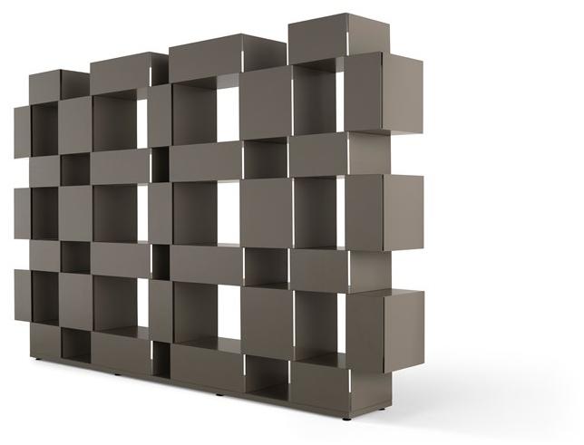 AMURA Модульный открытый книжный шкаф из металла Eresia Am038.er13 - Вид №1