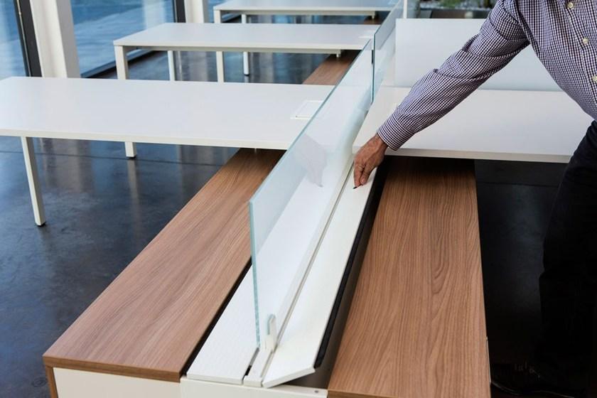 ACTIU Модульный стол со встроенной полкой sun-id-1477644 - Вид №5