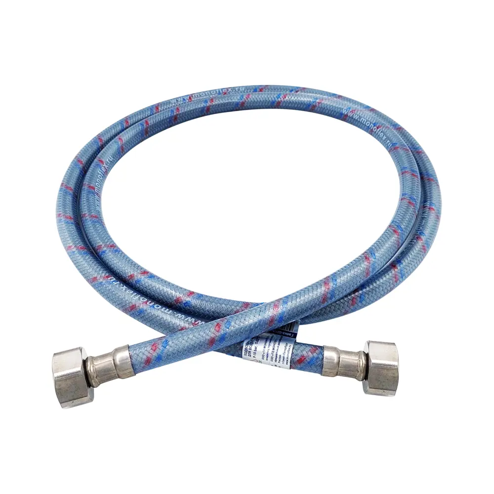 Гибкая подводка для воды Monoflex 1/2" гайка - гайка 60 см STLM-2133388 - Вид №2