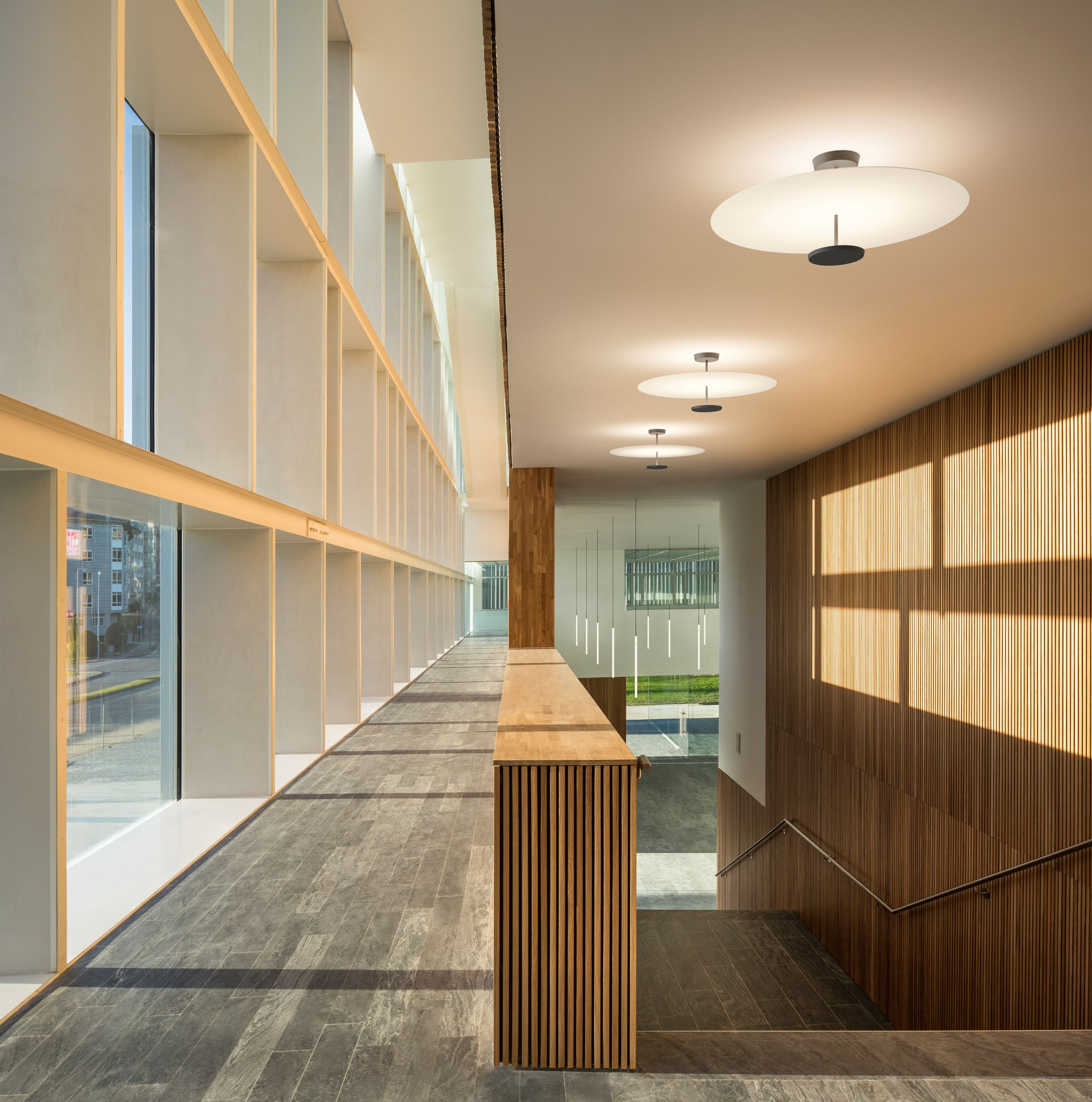 Металлический светодиодный потолочный светильник Vibia ARCH-00085986 - Вид №1