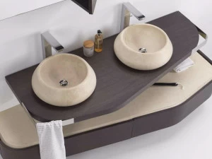 L'ANTIC COLONIAL Деревянная столешница для умывальника в современном стиле Men{h}ir