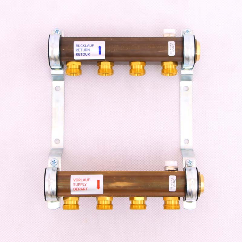 Нерегулируемая коллекторная группа HKV/A WATTS Ind 1"x3/4"ЕК 4 выхода 10004542