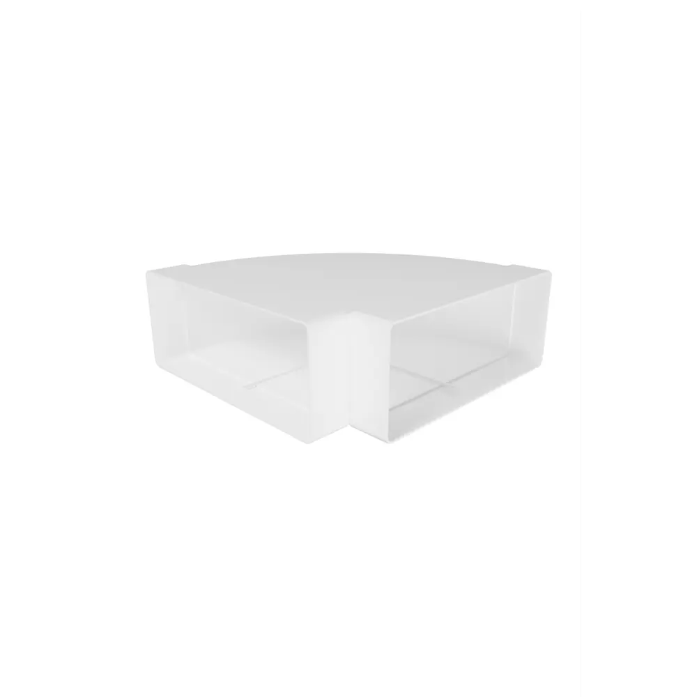 Колено 90° Era КГП 90x220 мм пластик STLM-2059791