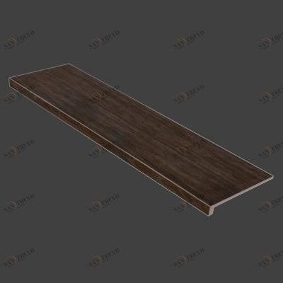 Ступень Граните Вуд Классик венге структурированная 1200x320 Керамика Будущего sun-id-331941