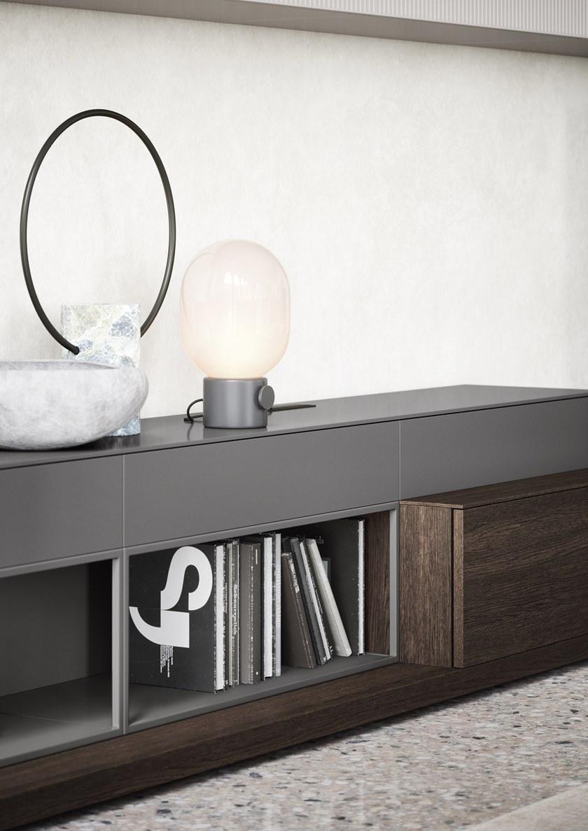 Novamobili Открытый лакированный подвесной стеллаж sun-id-1476765 - Вид №2