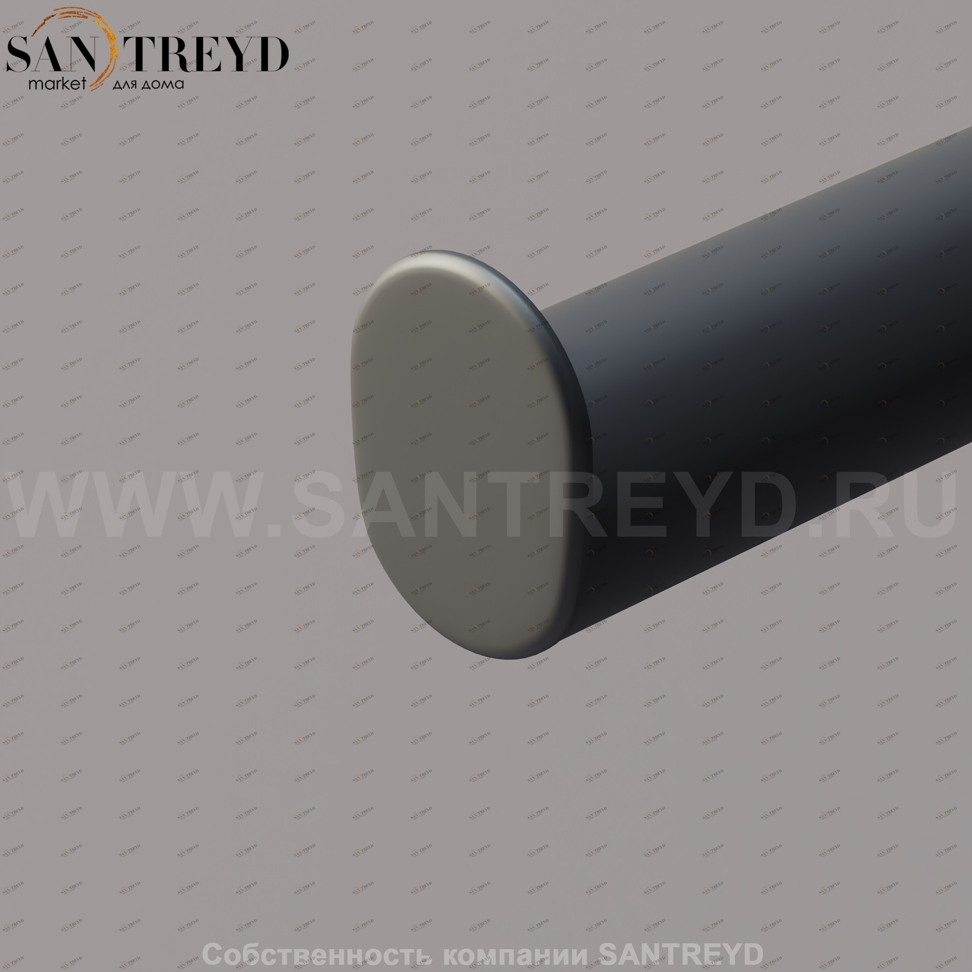 Agape DOT LINE Заглушка-крючок черная ADTL0468.N ADTL0468N