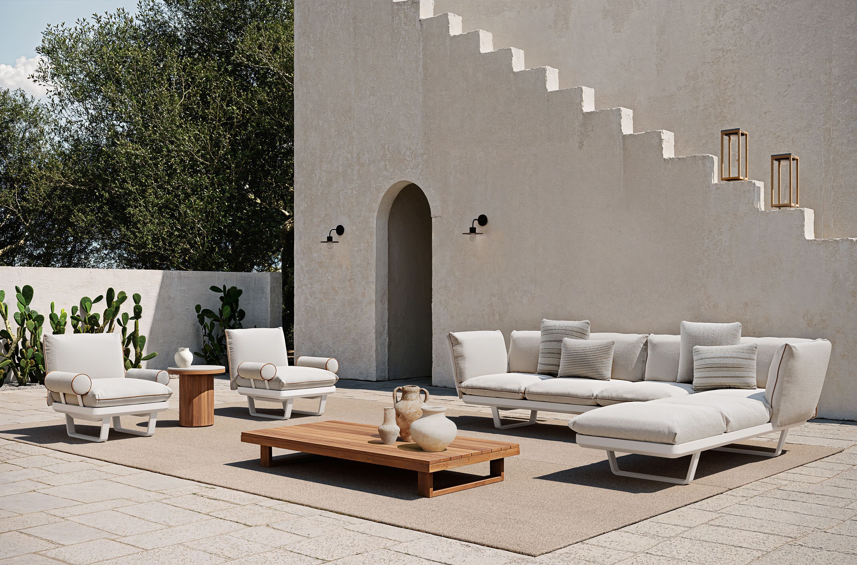 Модульный садовый диван с алюминиевой рамой Atmosphera Венеция ARCH-00050634 - Вид №4