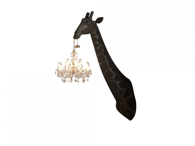 Настенный светильник из полиэтилена Qeeboo Giraffe In Love ARCH-00058533 - Вид №2