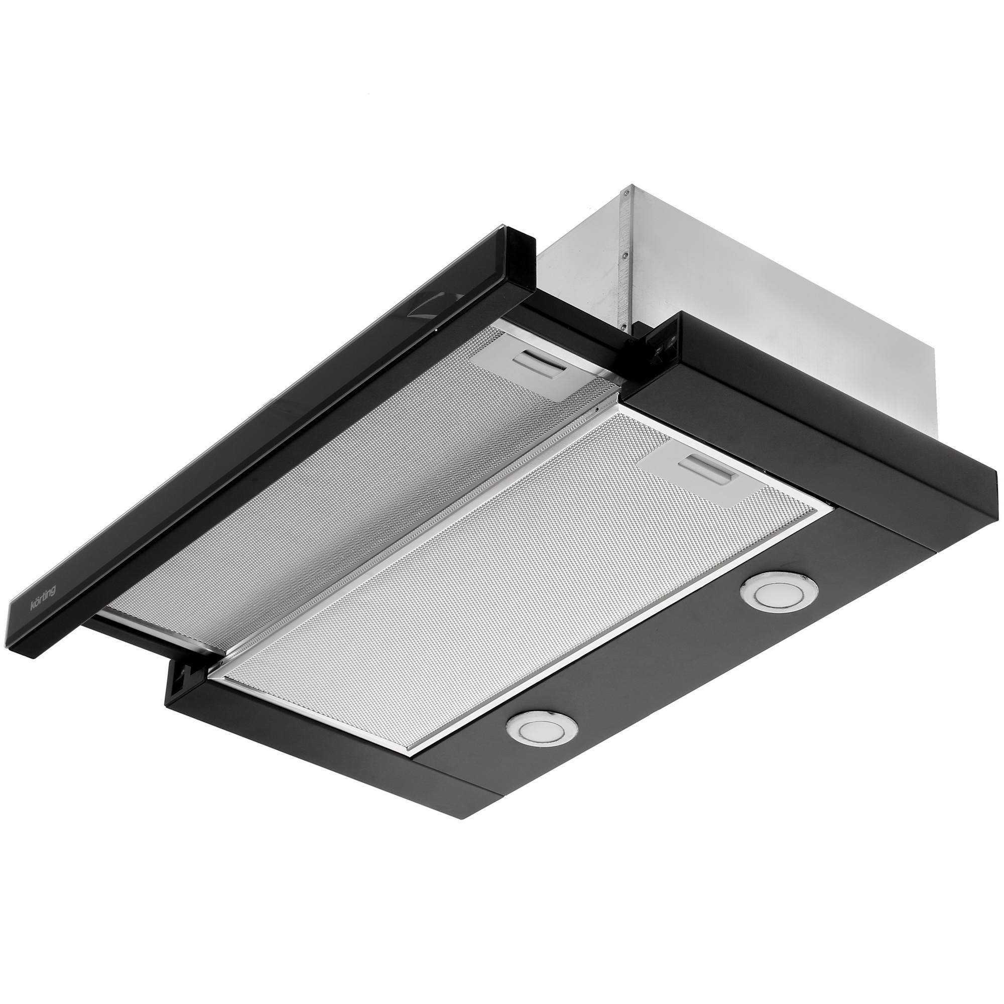 8127274 Вытяжка телескопическая Korting KHP 6617 GN черный/черный STDN-0069810 - Вид №2