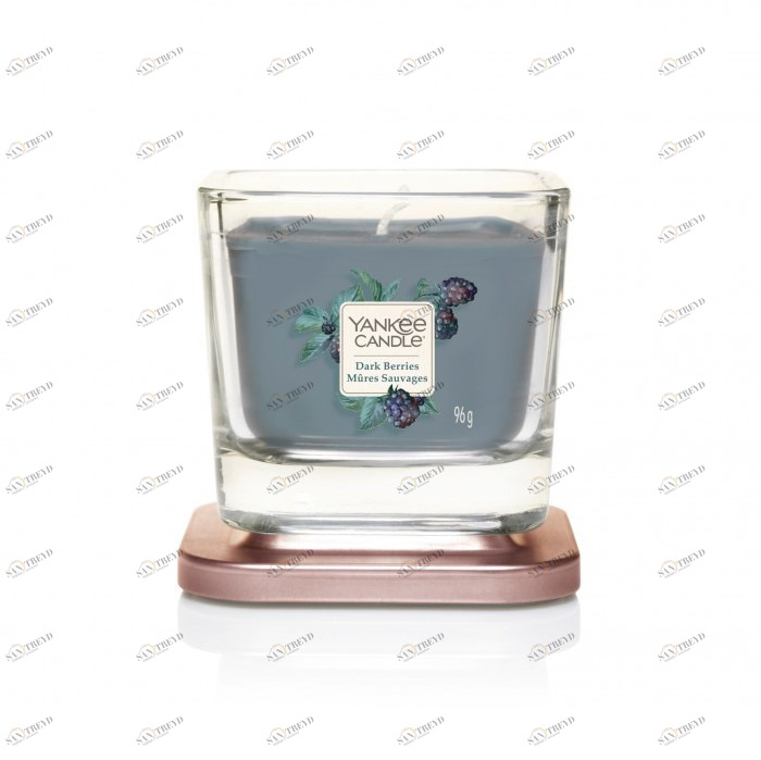 Свеча маленькая Exotic Bergamot "Экзотический бергамот" 96гр 18-28 часов YANKEE CANDLE  268063 Голубой 