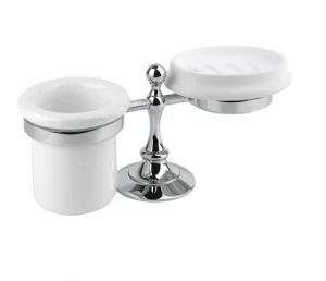 Стакан и мыльница настольные CEZARES OLIMP-STT-01-M