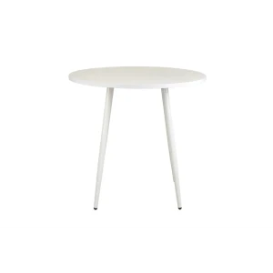 91826506 Стол обеденны круглый Polini Home london 80x80 см ЛДСП цвет белый STLM-1346547