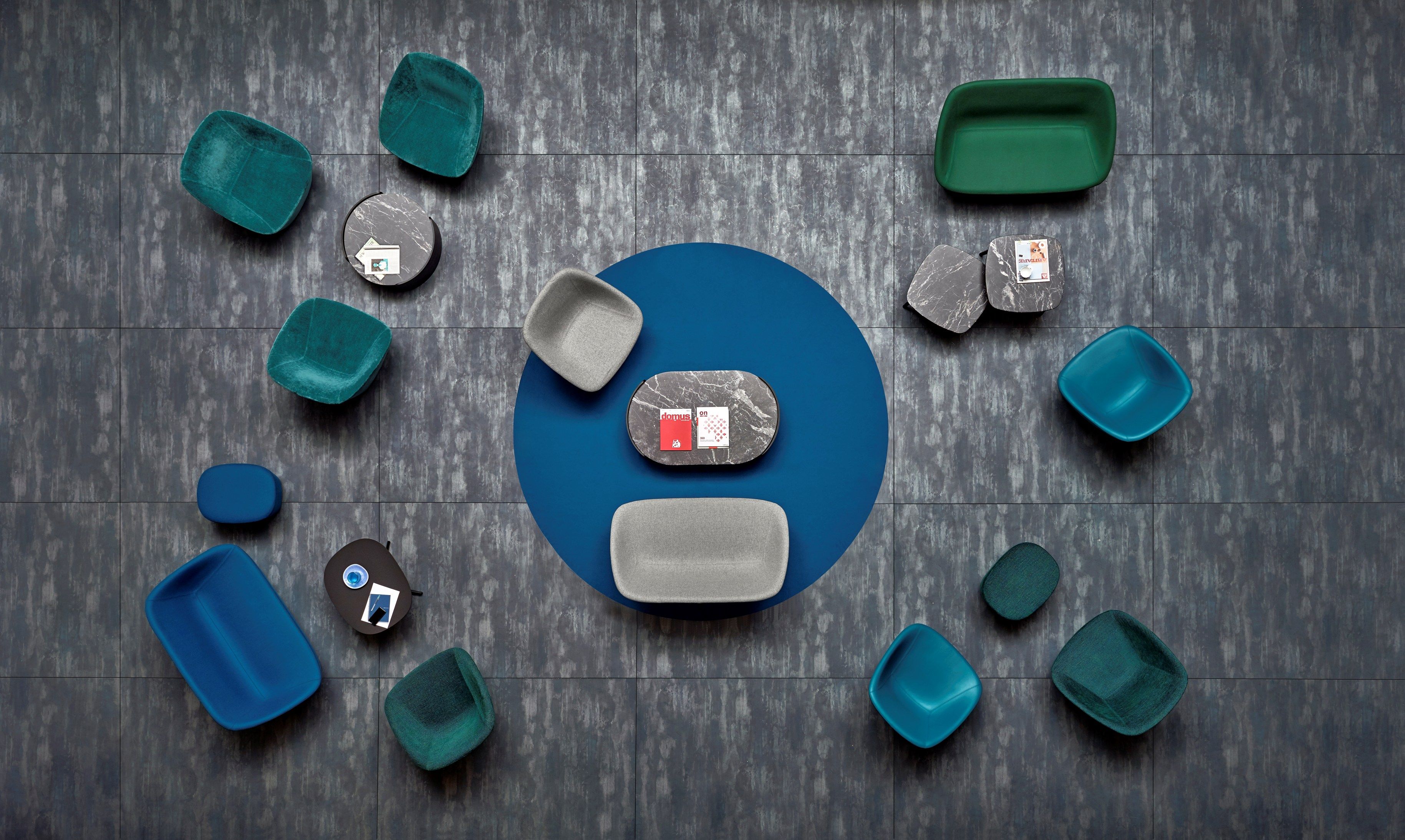 Ткань пуф Pedrali журнал ARCH-00031570 - Вид №3