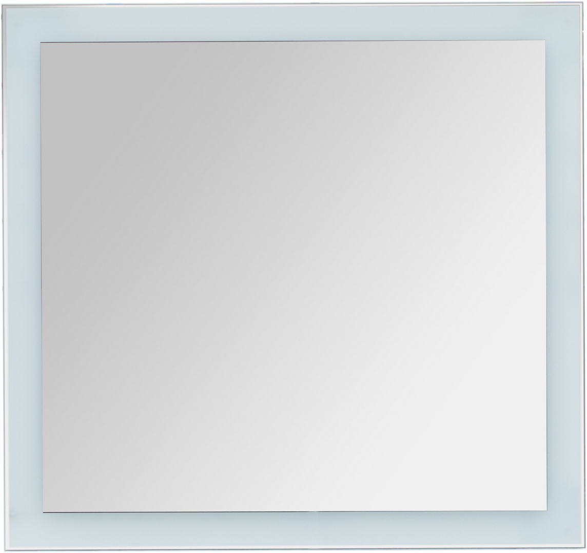 Kvadro зеркало с LED подсветкой 800х850 инфракрасный выключатель DREJA 779012W - Вид №2