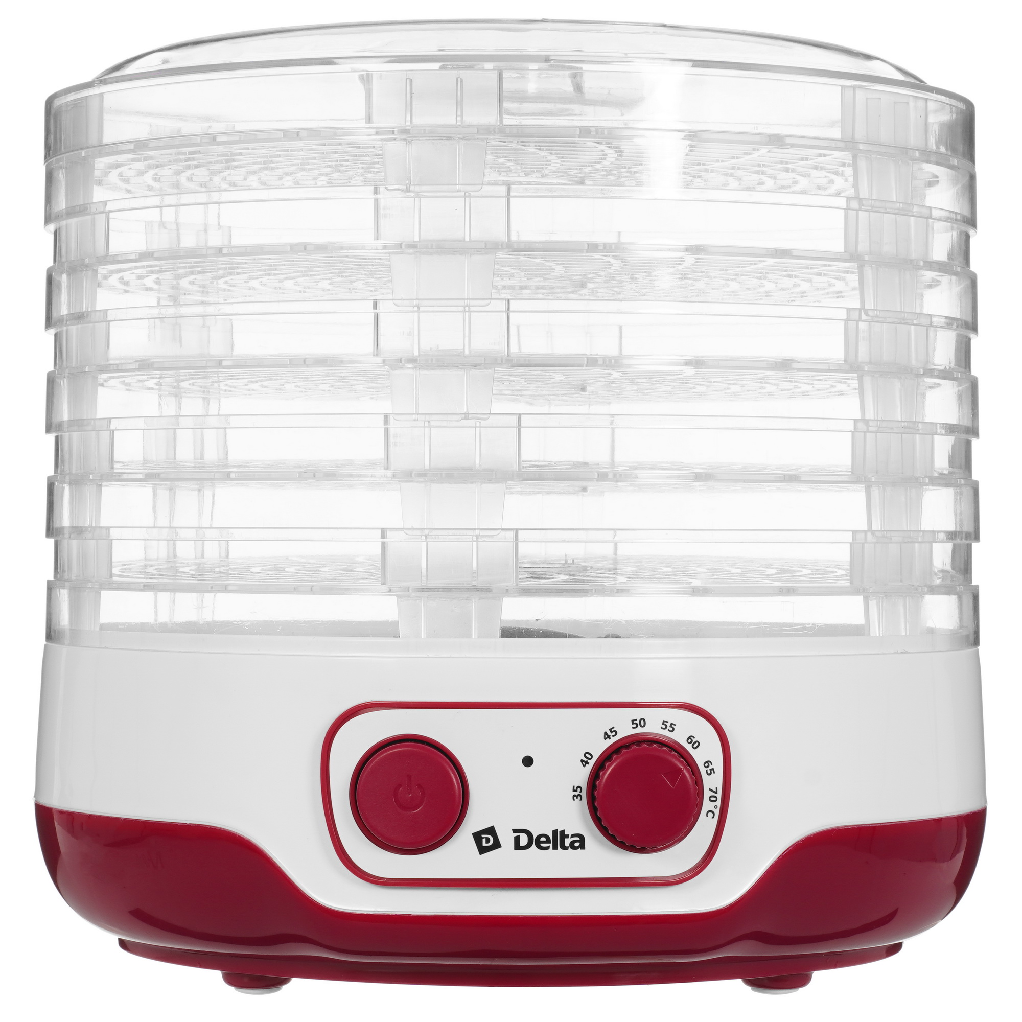 5300246 Сушилка для овощей и фруктов Delta DL-6890 красный STDN-0053590 - Вид №1