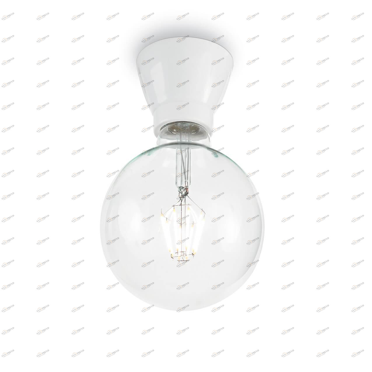 Потолочный светильник Ideal Lux Winery PL1 Bianco IDEAL LUX WINERY 201728 Белый 