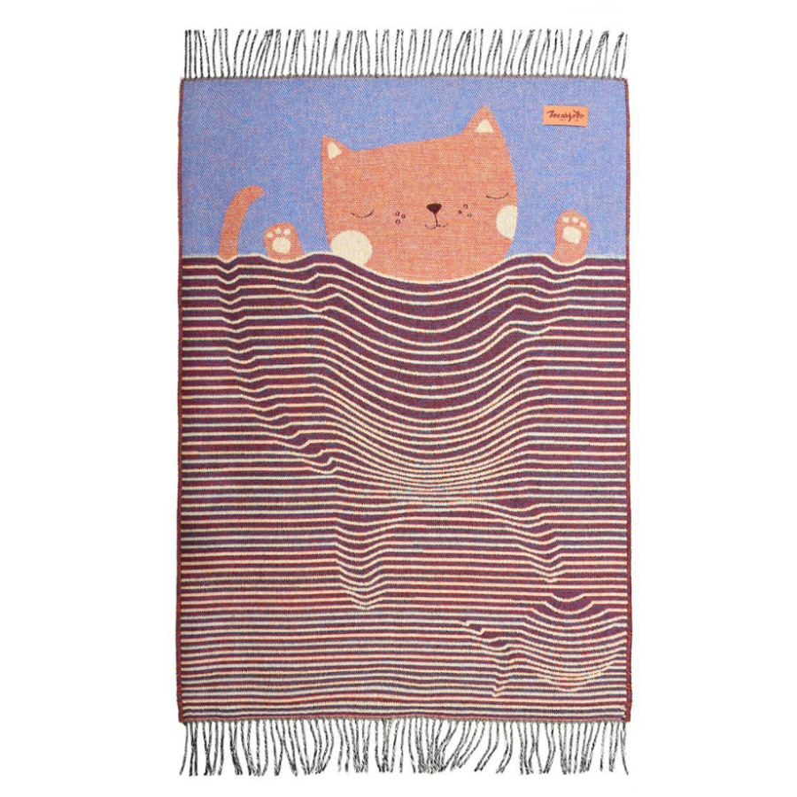 Плед Cat 1, 70 х 115 см, мультиколор MARZOTTO CAT1 - Вид №1