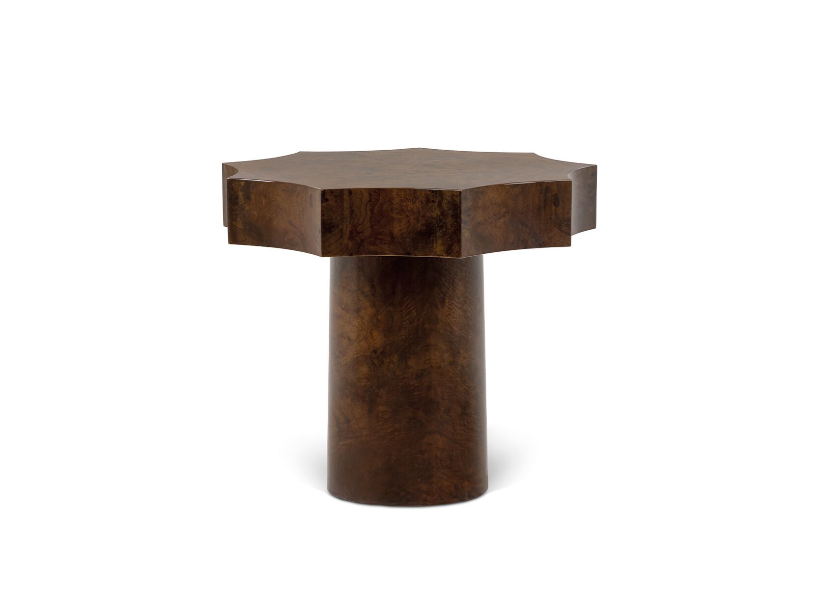 Круглый журнальный столик из грецкого ореха JOSÉ LEITE DE CASTRO PAMELA ARCH-00118731 - Вид №1