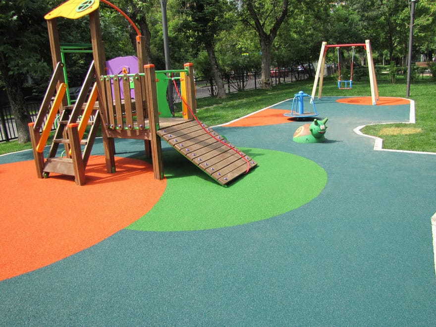 Бесшовное покрытие для детских площадок. Резиновое покрытие ЭКОПРОФИТ 01-258 - Вид №4