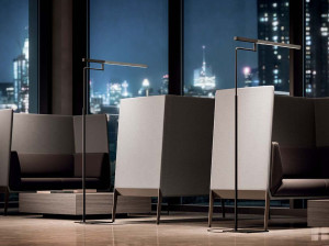 Алюминиевый светодиодный торшер