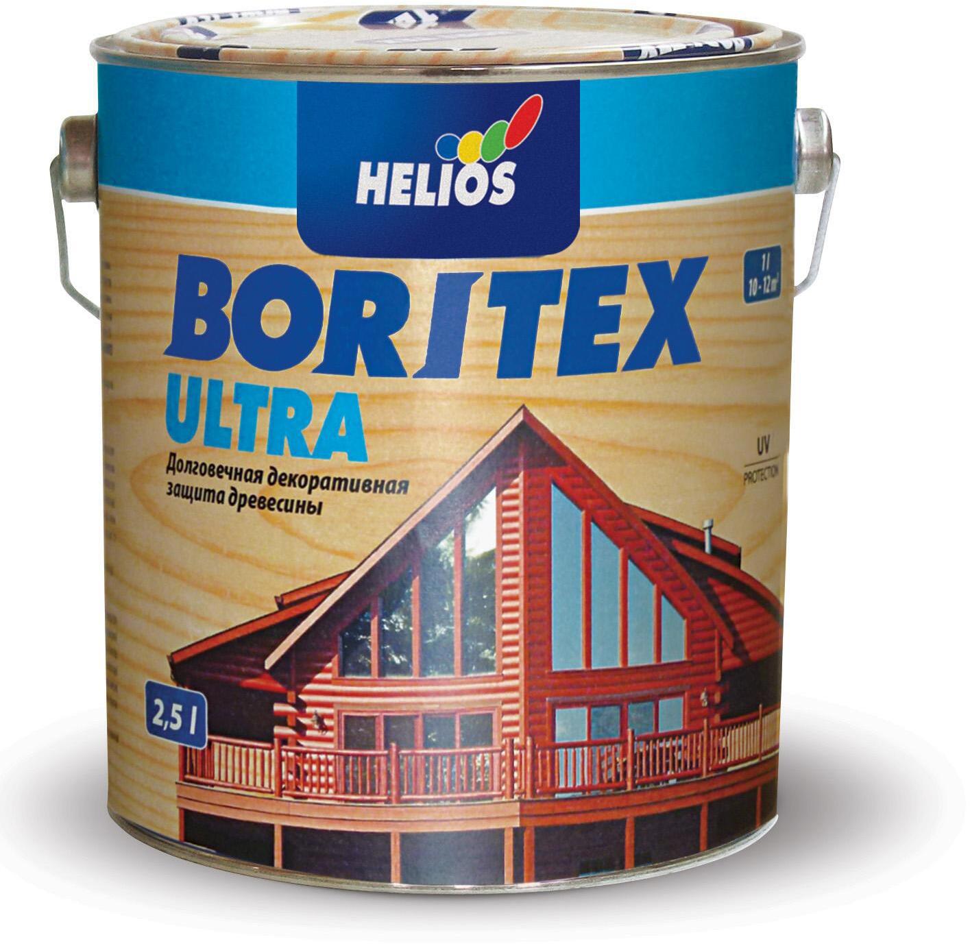 90249883 Антисептик BORITEX ULTRA махагон 2.5 л STLM-0149625 HELIOS
