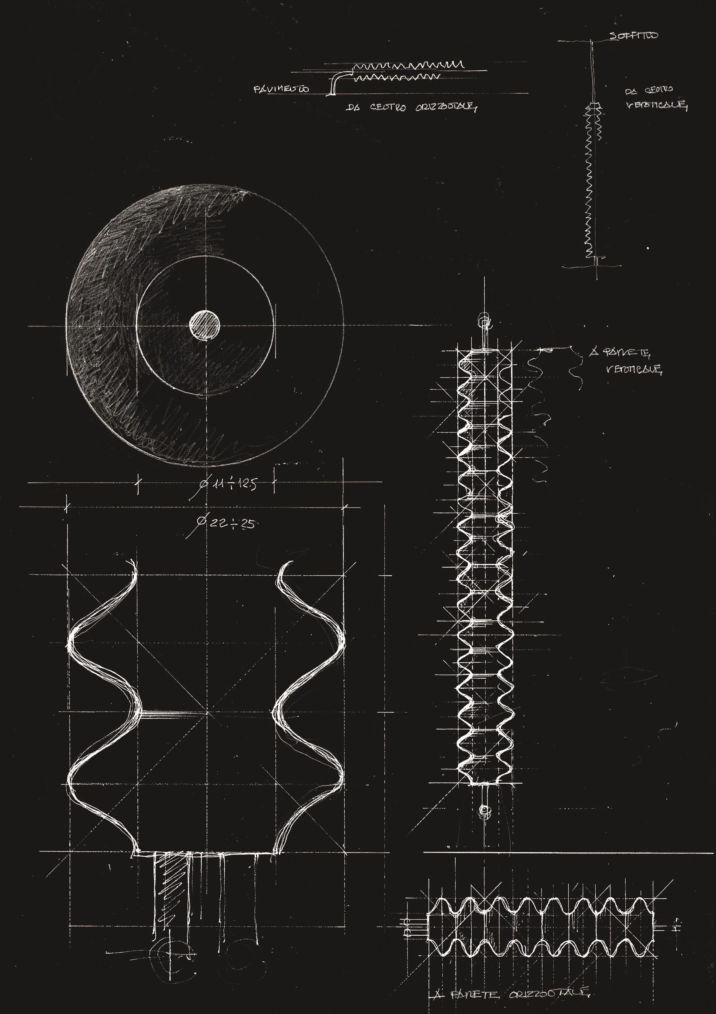 Вертикальный напольный полотенцесушитель Tubes Elements ARCH-00065651 - Вид №15