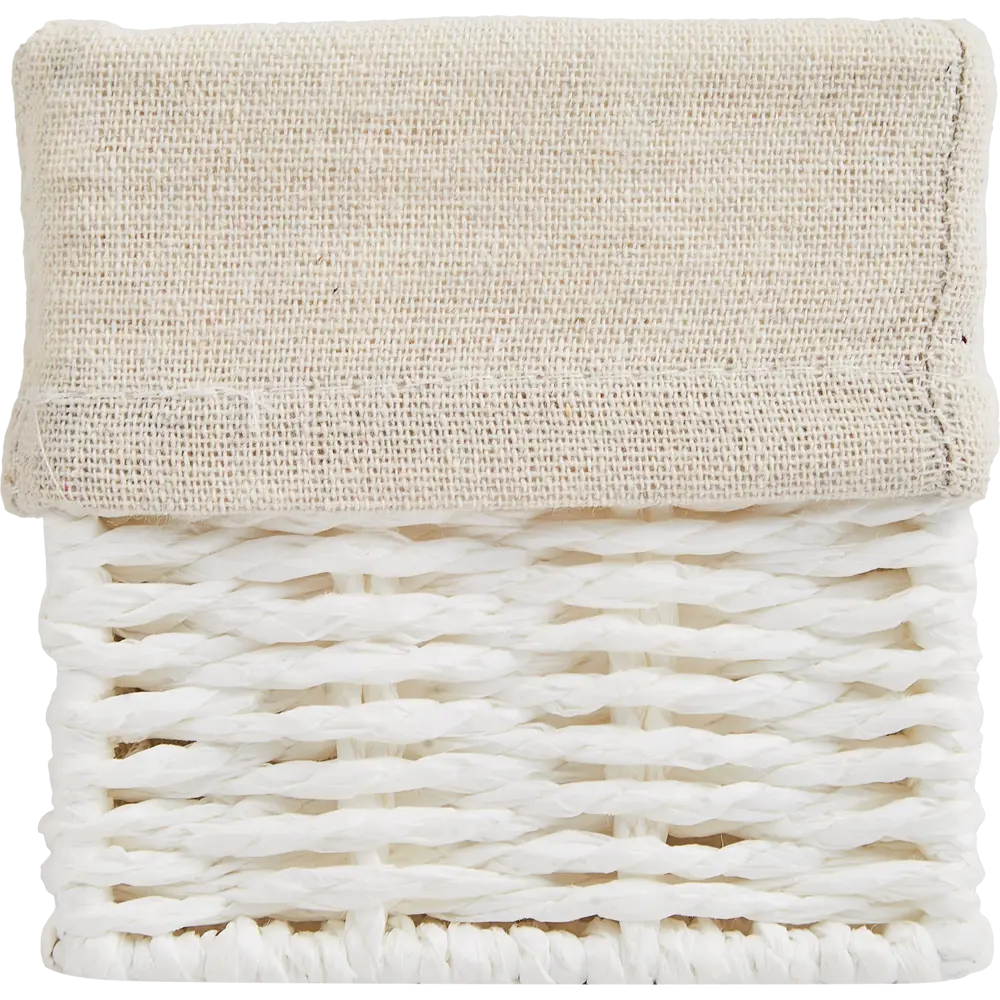 SPACEO Корзина для хранения из бумажных нитей с металлическим каркасом 89344337 Kub STLM-1084531 - Вид №2