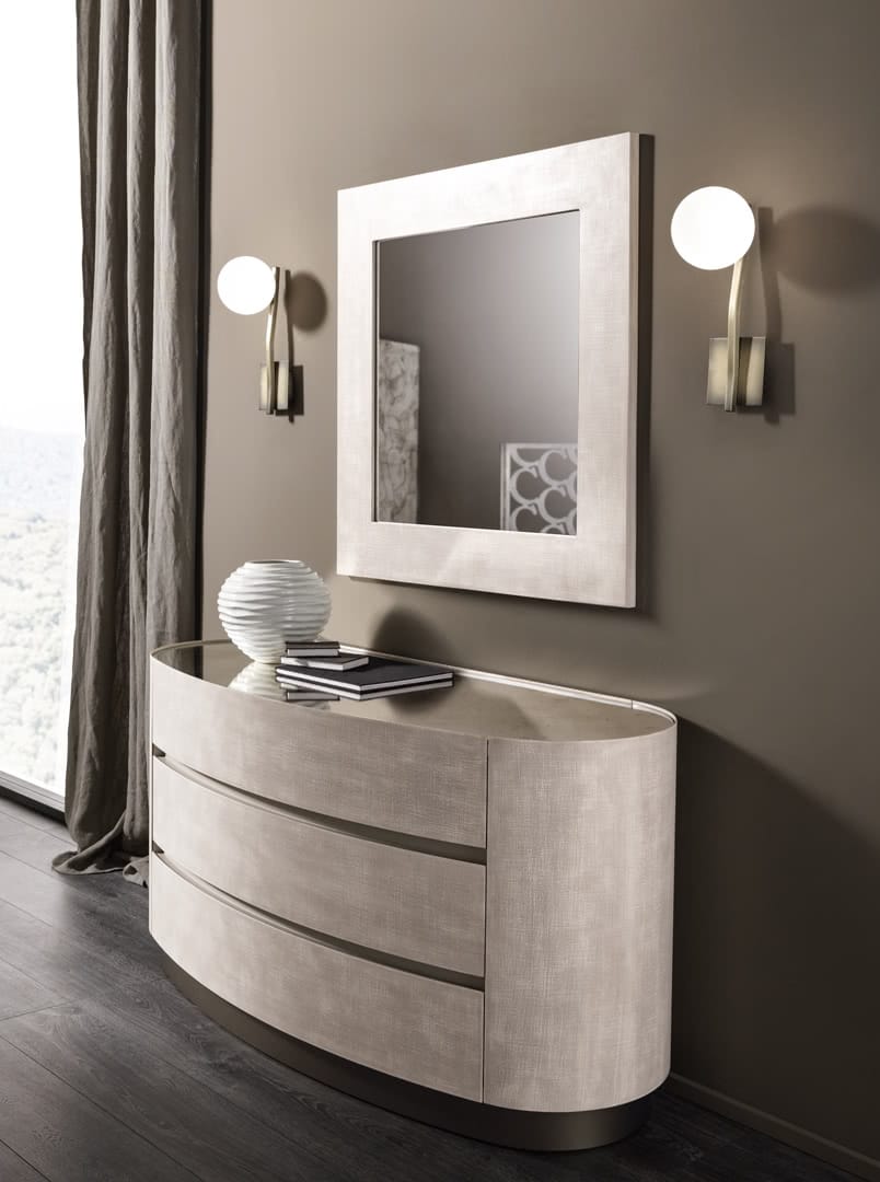 Квадратное настенное зеркало с рамкой Cantori ASIA ARCH-00000946 - Вид №1