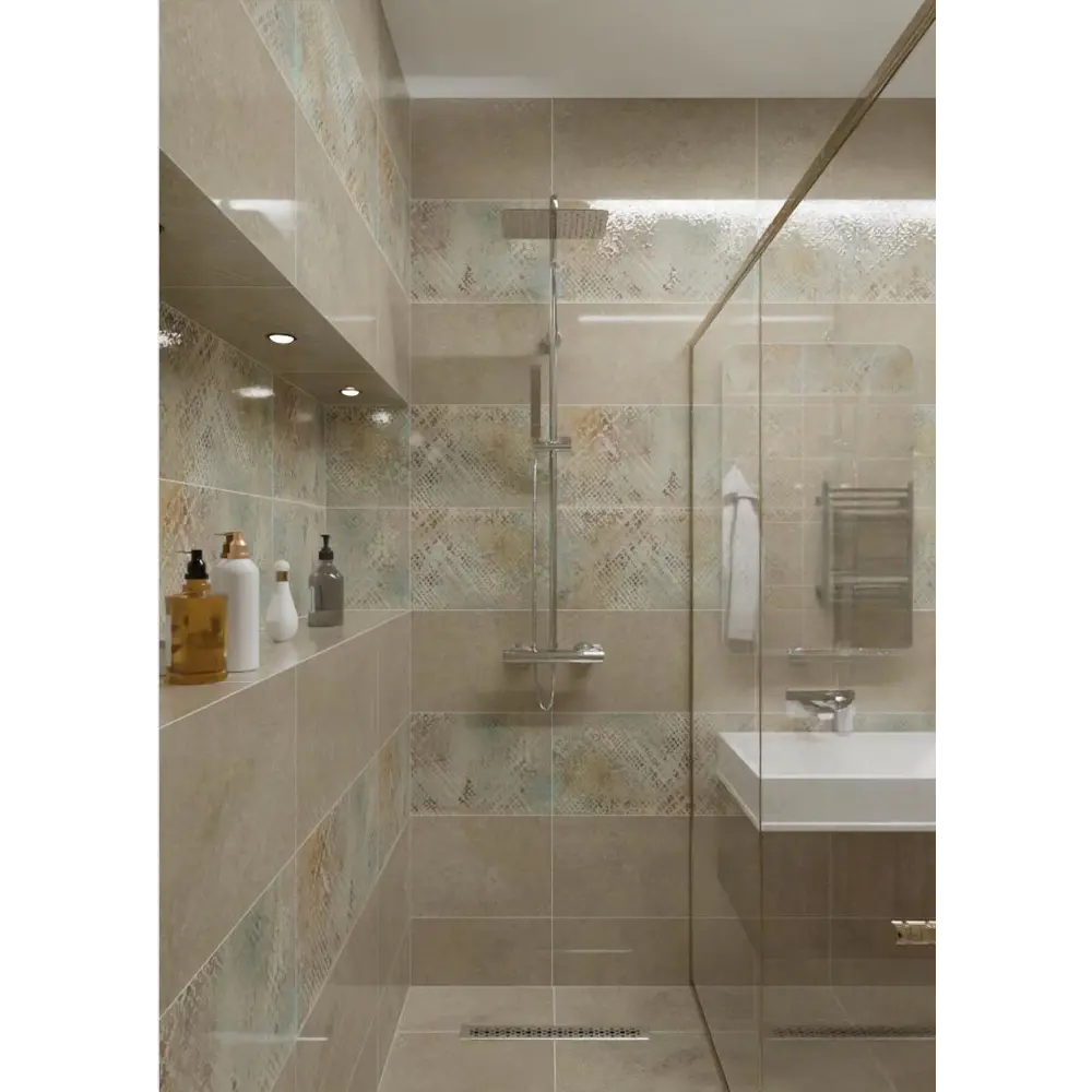 Плитка настенная Original Light 30x60 см 1.62 м² цвет серый Santreyd STLM-2097736 - Вид №4