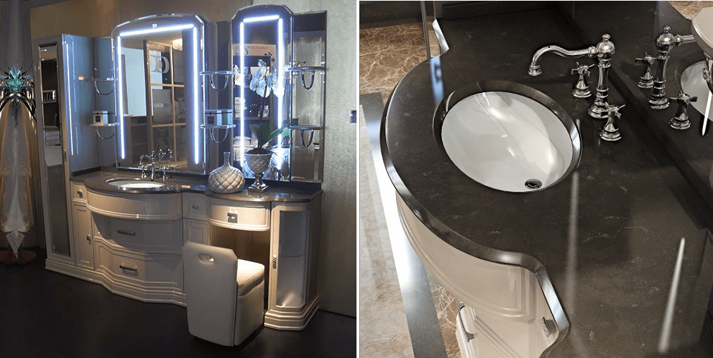 Мебель для ванной Hermitage comp#110 Eurodesign HERMITAGECOMP110 - Вид №1