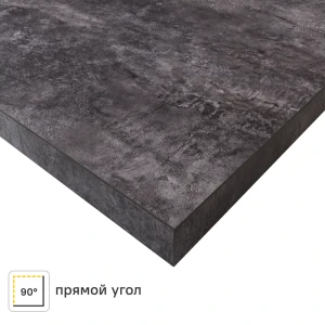 Столешница KONSENSA Бетон темный 80x240x3.8 см ДСП цвет серый 89452037 STLM-2054331