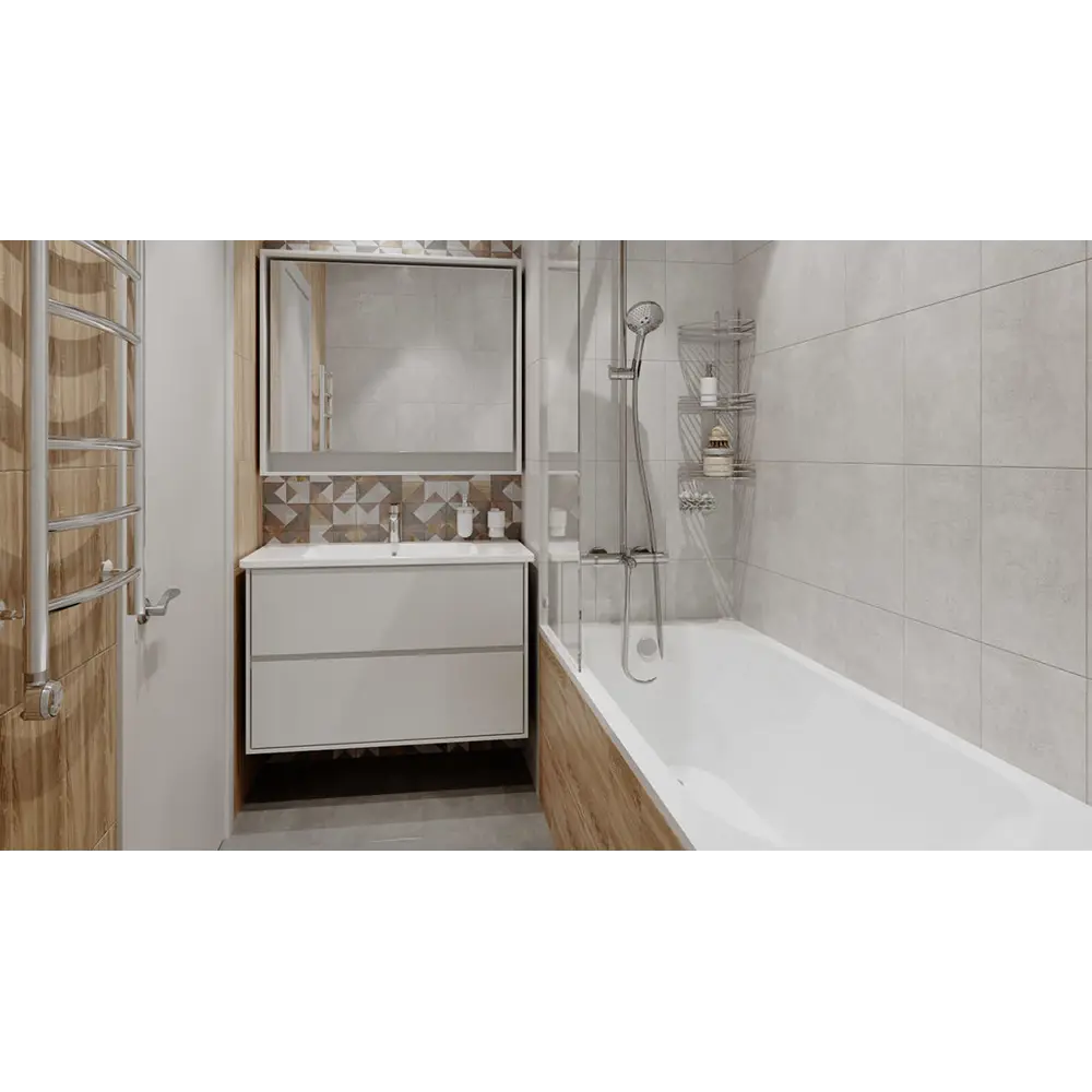 Душевая стойка Vidima Balance BA270AA со смесителем STLM-2021631 - Вид №9