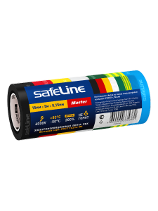 90058888 Изолента Master 15/5 Комплект 7 цветов STLM-0096652 SAFELINE
