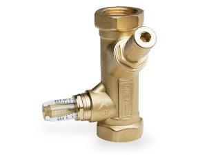 Балансировочный клапан с наклонным седлом