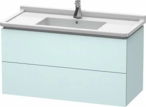 LC626600909 L-Cube Тумбочка подвесная Светло-голубой матовый декор