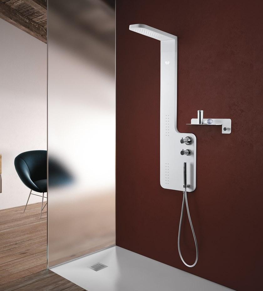 Gruppo Geromin Настенная душевая стойка с ручным душем sun-id-1439081 - Вид №1