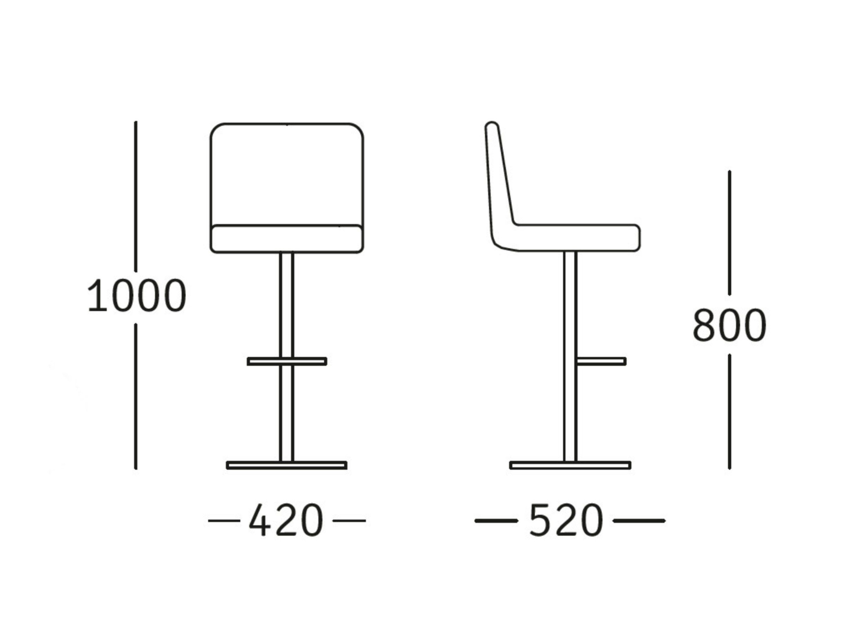 Тканевый стул с подставкой для ног ROSSIN Sofie ARCH-00125720 - Вид №1