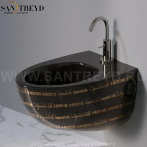 S512421G Биде подвесное OVAL A. e T. Italia