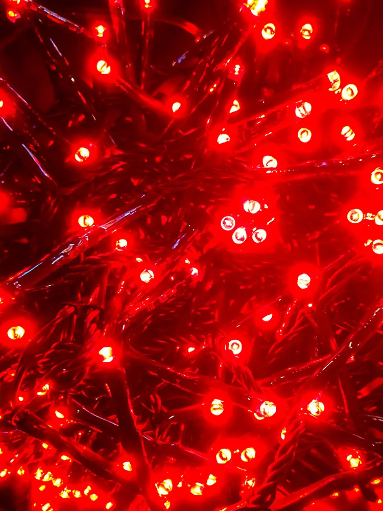 90191960 Электрогирлянда Магия Праздника Внутренний/наружный 670см 400LED Красный STLM-0961517