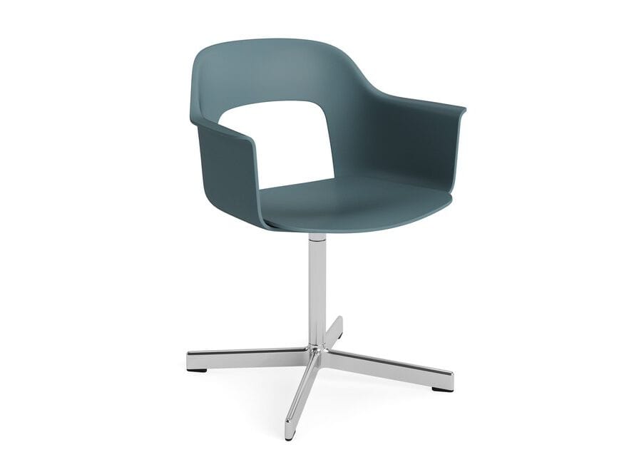 Вращающееся кресло из полипропилена с подлокотниками Hay макет ARCH-00133806 - Вид №32