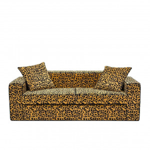 700483-LP ABHIKA ДИВАН GOTHA МАЛЕНЬКИЙ H70 200X80 LEOPARD