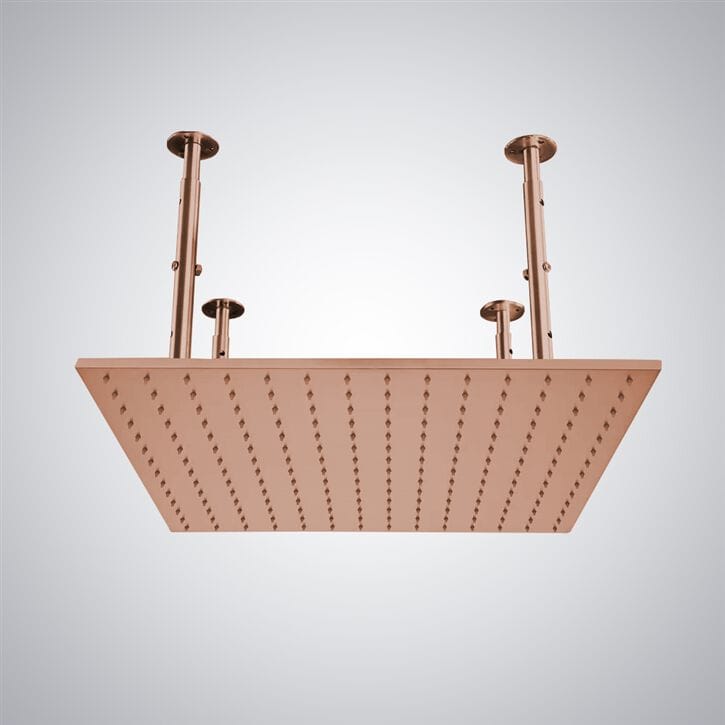 Квадратная душевая головка из нержавеющей стали Fontana Showers Luxe Fontaine ARCH-00059766 - Вид №13