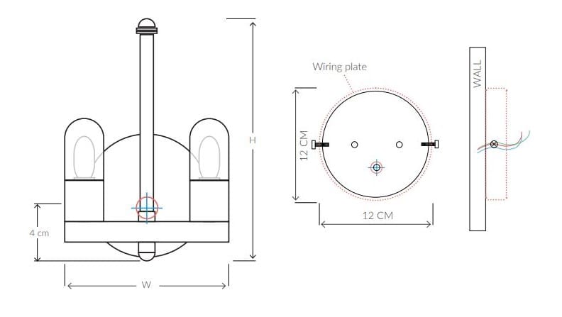 Металлический светодиодный настенный светильник Abrissi Arco ARCH-00088376 - Вид №4
