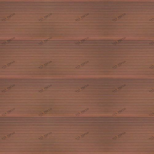 Террасная доска TerraPol Полнотелая 843 Вельвет Абрикос (Рельефная) 3000х130 мм 1001200043