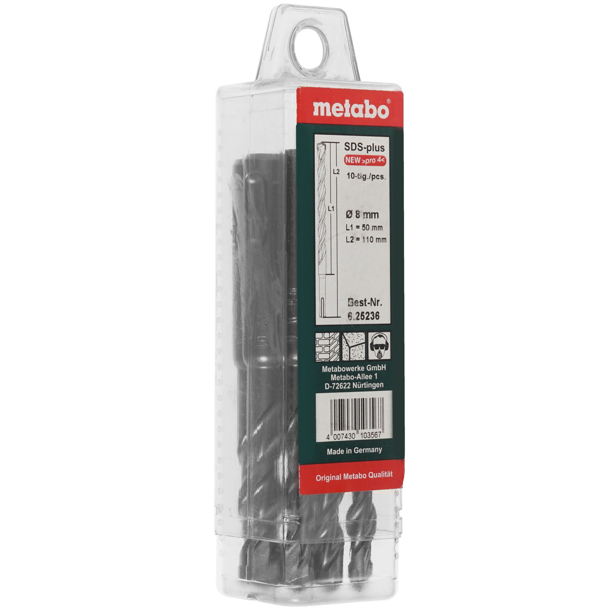 Набор буров Metabo 625236000 1151443 STDN-0031236