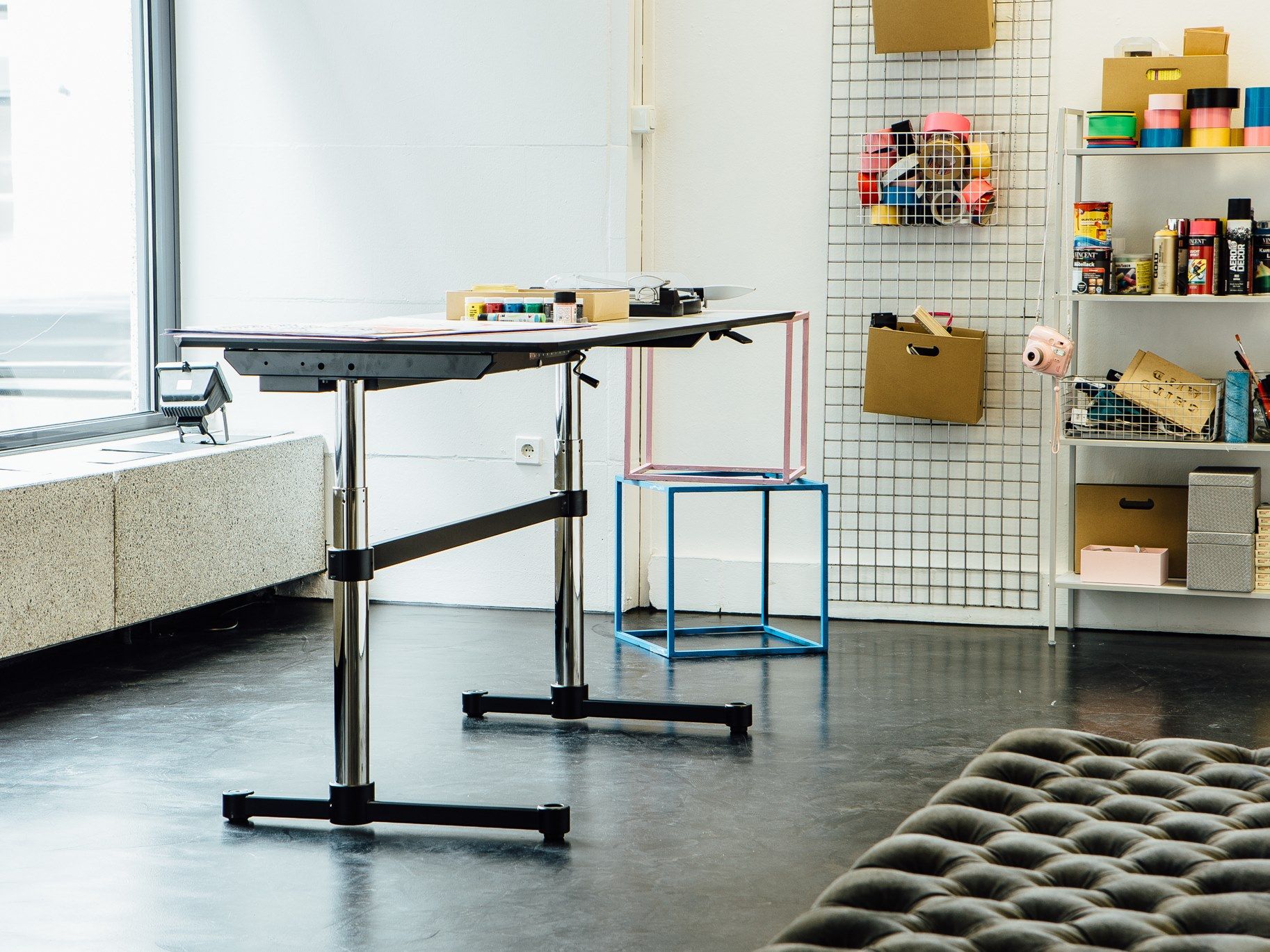 Прямоугольный стол с регулируемой высотой USM USM SELECTION ARCH-00059691 - Вид №4