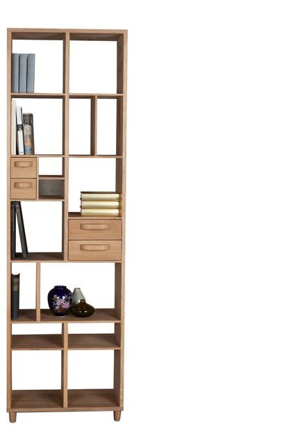 Ethnicraft Открытый книжный шкаф из массива дерева Pirouette sun-id-1442396 - Вид №3