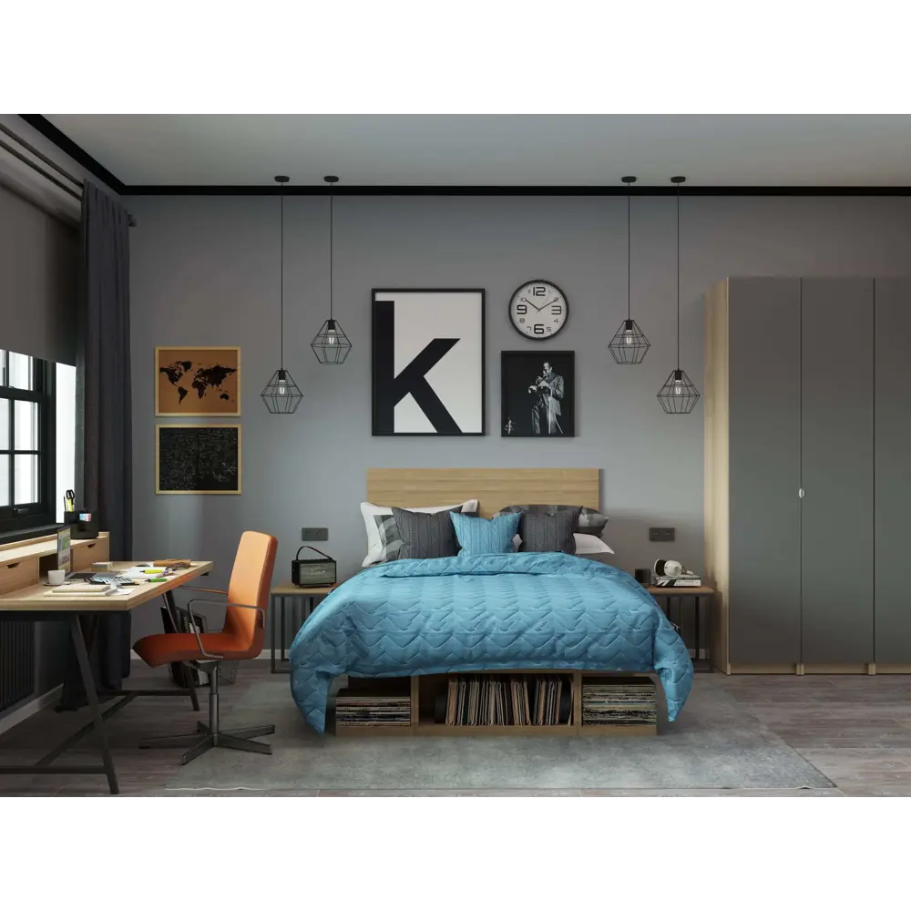 Ковер полиэстер Amigo Лавсан 120x180 см цвет серый STLM-2136708 - Вид №3