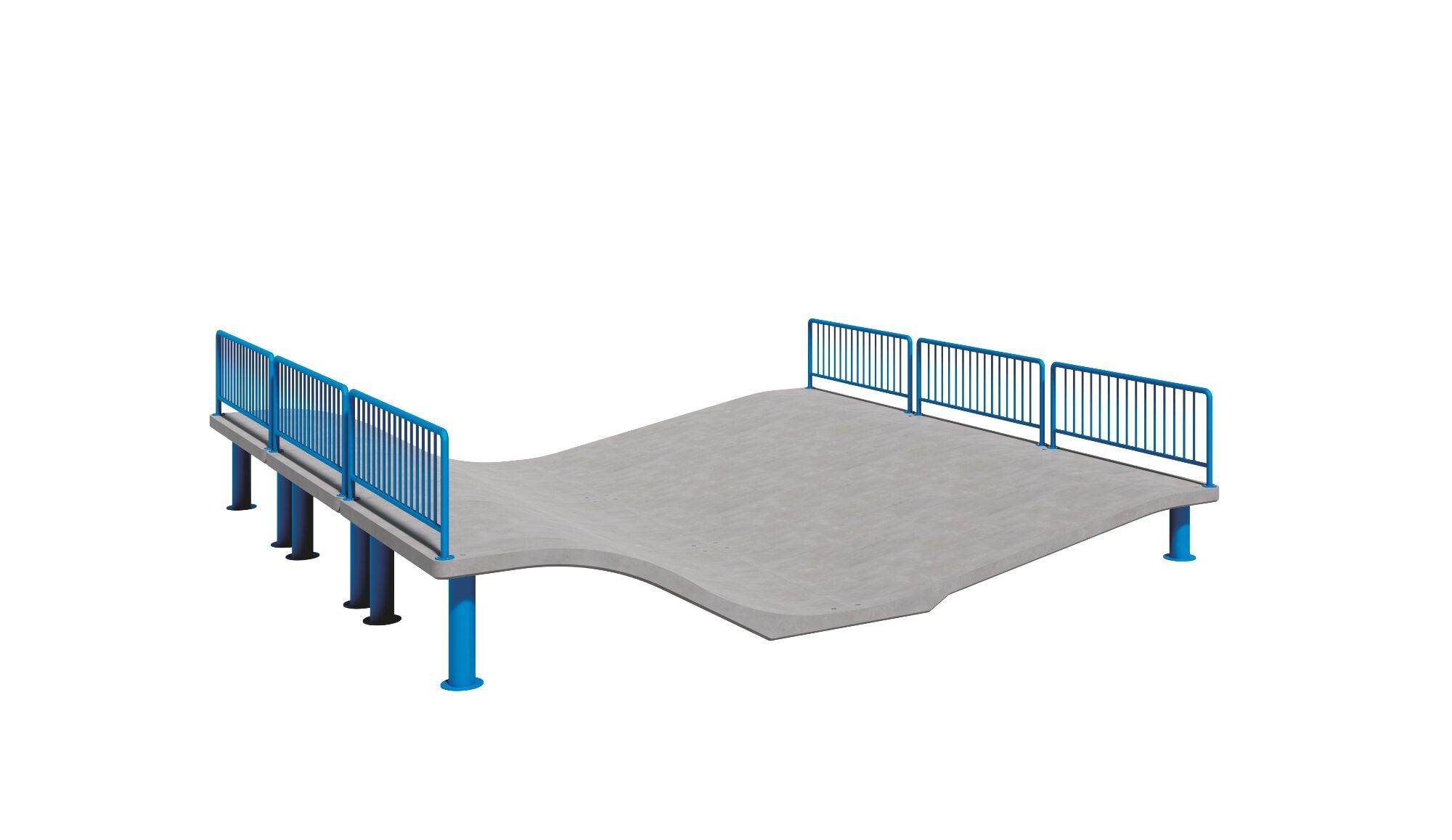 Бетонная спортивная рампа amop Suba Ramps ARCH-00035844 - Вид №10